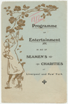Programme of entertainment in aid of Seamen's Charities at Liverpool and New York