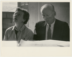 Agnes de Mille and Leroy Anderson during rehearsal of the stage production Goldilocks