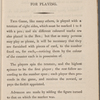 Rules and directions for playing the game