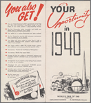 Your opportunity in 1940