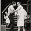 Richard Jordan and Franchot Tone in the stage production Bicycle Ride to Nevada
