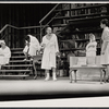 Franchot Tone, Lois Smith and unidentified others in the stage production Bicycle Ride to Nevada
