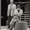 Lois Smith and unidentified in the stage production Bicycle Ride to Nevada