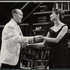 Franchot Tone and Lois Smith in the stage production Bicycle Ride to Nevada