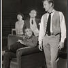 Ruth White, Hume Cronyn, George Grizzard, and Jason Robards, Jr. (seated) in the stage production Big Fish, Little Fish