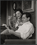 Ruth White and Frank Overton in the stage production Big Fish, Little Fish