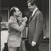 Hume Cronyn and Frank Overton in the stage production Big Fish, Little Fish