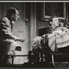 Hume Cronyn and George Grizzard in the stage production Big Fish, Little Fish