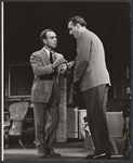 Hume Cronyn and Jason Robards, Jr. in the stage production Big Fish, Little Fish