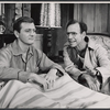 George Grizzard and Hume Cronyn in the stage production Big Fish, Little Fish