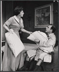 Ruth White and Hume Cronyn in the stage production Big Fish, Little Fish