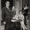Jason Robards, Jr., Hume Cronyn, Ruth White, and George Grizzard in the stage production Big Fish, Little Fish