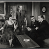 Ruth White, Hume Cronyn, Jason Robards, Jr., and Martin Gabel in the stage production Big Fish, Little Fish