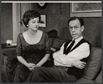 Ruth White and Hume Cronyn in the stage production Big Fish, Little Fish