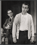 Hume Cronyn and Jason Robards, Jr. in the stage production Big Fish, Little Fish