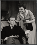 George Grizzard and Ruth White in the stage production Big Fish, Little Fish