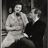 Ruth White and George Grizzard in the stage production Big Fish, Little Fish