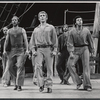 Robert Salvio and ensemble in the stage production Billy