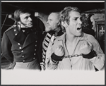John Devlin, Laurence Naismith and Robert Salvio in the stage production Billy