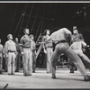 Robert Salvio and ensemble in the stage production Billy