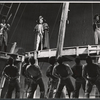 Laurence Naismith [above] and ensemble in the stage production Billy