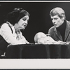 Geraldine Page and Michael Crawford in the stage production Black Comedy/White Lies