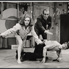 Geraldine Page, Donald Madden and Michael Crawford in the stage production Black Comedy/White Lies