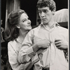 Geraldine Page and Michael Crawford in the stage production Black Comedy/White Lies