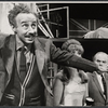 Pierre Epstein, Lynn Redgrave and Peter Bull in the stage production Black Comedy/White Lies