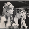Lynn Redgrave and Michael Crawford in the stage production Black Comedy/White Lies