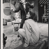 Donald Madden and Geraldine Page in Black comedy [and] white lies [1967], original cast.