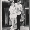 Geraldine Page and Michael Crawford in the stage production Black Comedy/White Lies