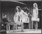 Donald Madden, Geraldine Page and Lynn Redgrave in the stage production Black Comedy/White Lies