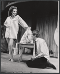 Geraldine Page and Michael Crawford in the stage production Black Comedy/White Lies