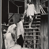 Lynn Redgrave, Michael Crawford and Geraldine Page in the stage production Black Comedy/White Lies