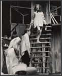 Lynn Redgrave, Michael Crawford and Geraldine Page in the stage production Black Comedy/White Lies