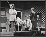 Geraldine Page, Michael Crawford and Donald Madden in the stage production Black Comedy/White Lies