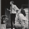 Michael Crawford and Geraldine Page in the stage production Black Comedy/White Lies