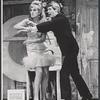 Lynn Redgrave and Michael Crawford in the stage production Black Comedy/White Lies