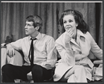 Michael Crawford and Geraldine Page in the stage production Black Comedy/White Lies