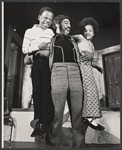 Troy Warren, Bill Cobbs and Stacey Durant in the touring production of Black Girl