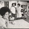 Peggy Pettit, Judith Richardson, Juanita Clark and ensemble [background] in the touring production of Black Girl