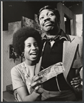 Peggy Pettit and Bill Cobbs in the touring production Black Girl