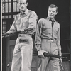 Peter Fonda and John McMartin in the stage production Blood, Sweat and Stanley Poole