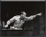Darren McGavin in the stage production Blood, Sweat and Stanley Poole