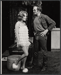 Madeline Kahn and Robert Loggia in the stage production Boom Boom Room