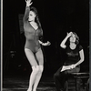 Julie Newmar and Madeline Kahn in rehearsal for the stage production Boom Boom Room