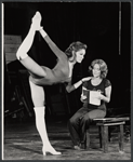 Julie Newmar and Madeline Kahn in rehearsal for the stage production Boom Boom Room