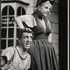 Danny Carroll and Karen Morrow in the stage production of The Boys from Syracuse