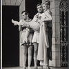 Danny Carroll, Stuart Damon and Cathryn Damon in the stage production of The Boys from Syracuse